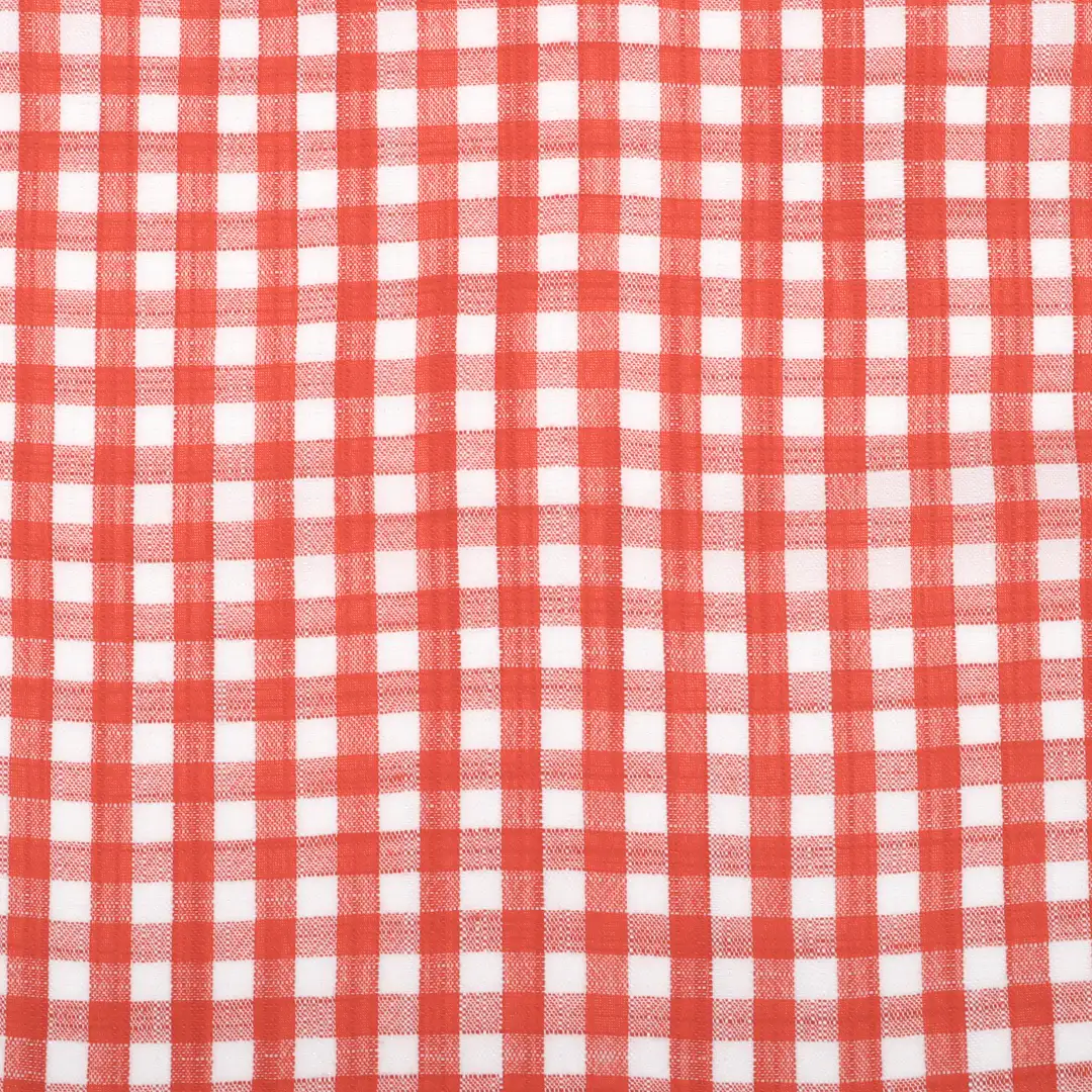 China Fabric for Shirt,Pants,Tank Top,Skirt,Shorts Yarn Dyed Check Natural Woven Fabric Cotton Red color buy from China wholesaler bulk order at wholesale price free worldwide shipping Alibaba