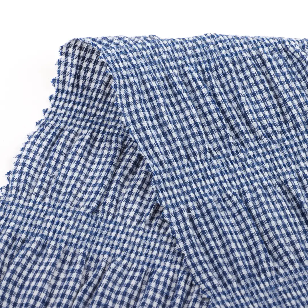 China Fabric for Shirt,Pants,Skirt Crepe Woven Blended Fabric Rayon Polyester Spandex stripe color buy from China wholesaler bulk order at wholesale price free worldwide shipping Alibaba