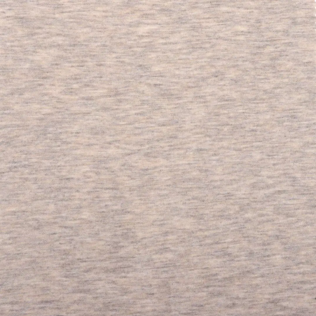 China Fabric for T-Shirt,Tank Top,Shorts,Loungewear Single Jersey Knit Fabric Tencel Wool Spandex oatmeal-colored color buy from China wholesaler bulk order at wholesale price free worldwide shipping Alibaba