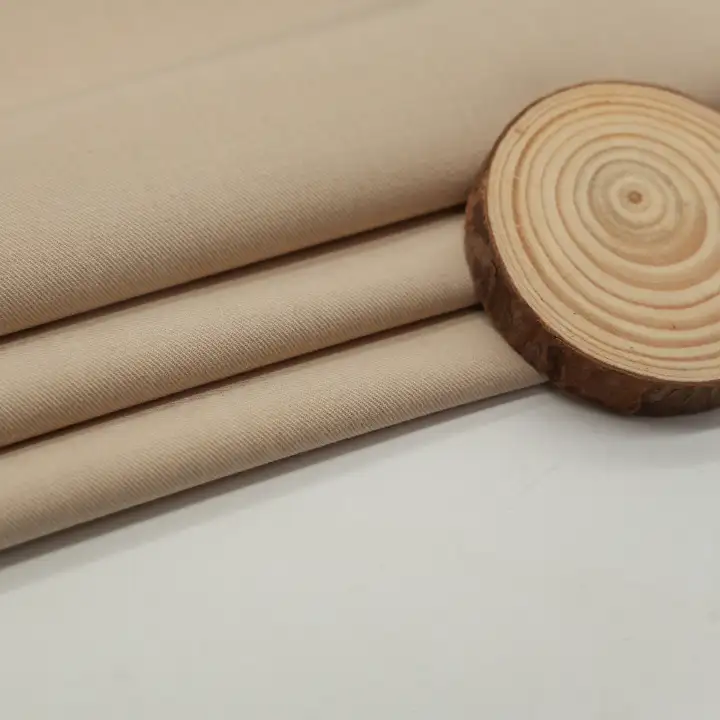 China Fabric for Shirt,Pants,Suit Trouser,Overcoat,Suit Polyester/Rayon Twill Woven Blended Fabric Polyester Spandex Viscose BURLY WOOD color buy from China wholesaler bulk order at wholesale price free worldwide shipping Alibaba