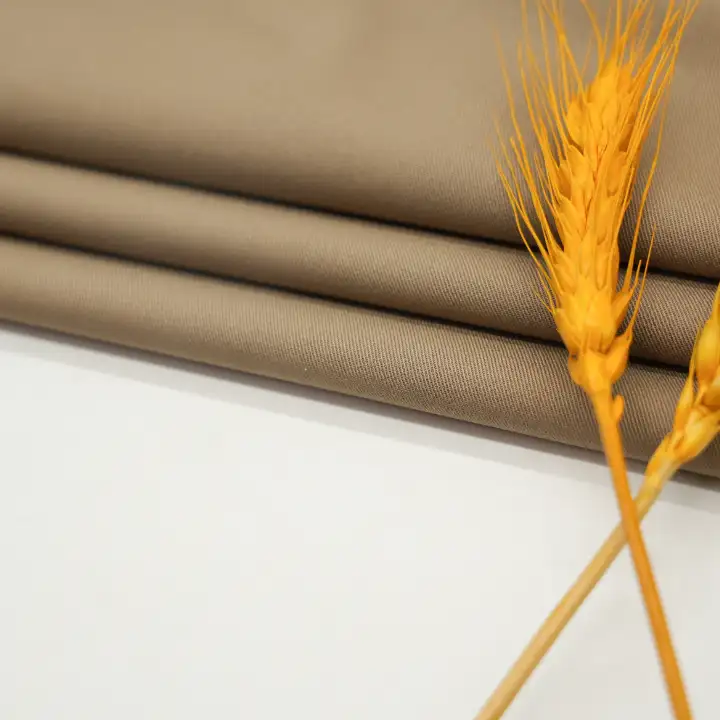 China Fabric for Pants,Suit Polyester/Rayon Twill Woven Blended Fabric Polyester Spandex Viscose BURLY WOOD color buy from China wholesaler bulk order at wholesale price free worldwide shipping Alibaba