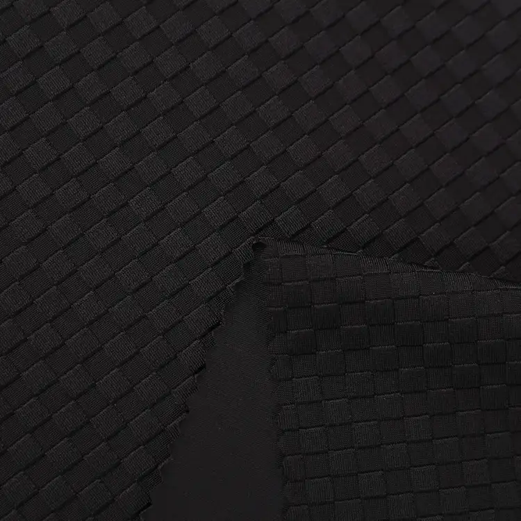 China Fabric for Swimsuits,Swim shorts Tricot Brush Knit Fabric Nylon Spandex Black color buy from China wholesaler bulk order at wholesale price free worldwide shipping Alibaba