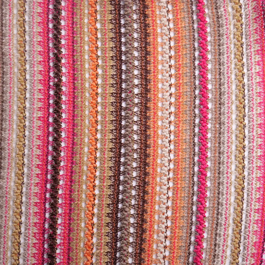 China Fabric for Skirt Lace Knit Fabric Polyester Rainbow color buy from China wholesaler bulk order at wholesale price free worldwide shipping Alibaba