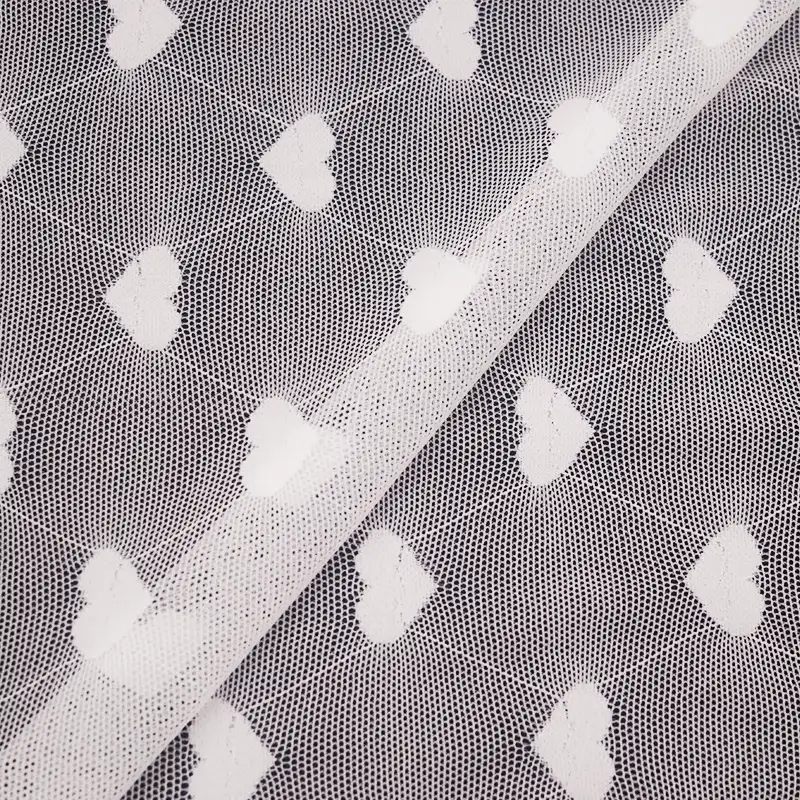 China Fabric for Shirt,Skirt Lace Knit Fabric Nylon Spandex White color buy from China wholesaler bulk order at wholesale price free worldwide shipping Alibaba