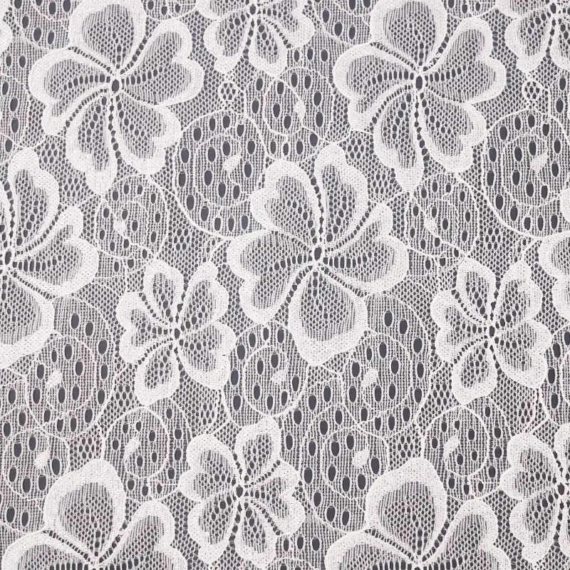 China Fabric for Skirt,Swimsuits Lace Knit Fabric Nylon Spandex White color buy from China wholesaler bulk order at wholesale price free worldwide shipping Alibaba