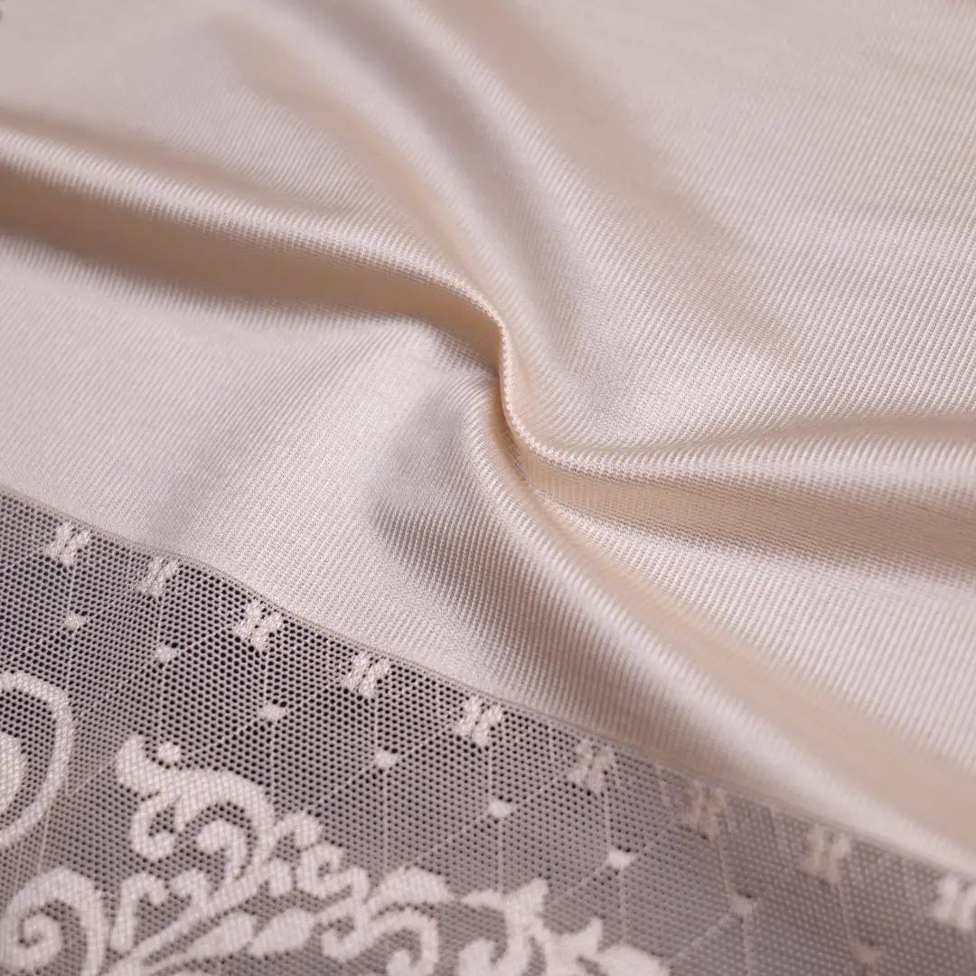 China Fabric for Skirt Lace Knit Fabric Nylon Spandex Salmon color buy from China wholesaler bulk order at wholesale price free worldwide shipping Alibaba