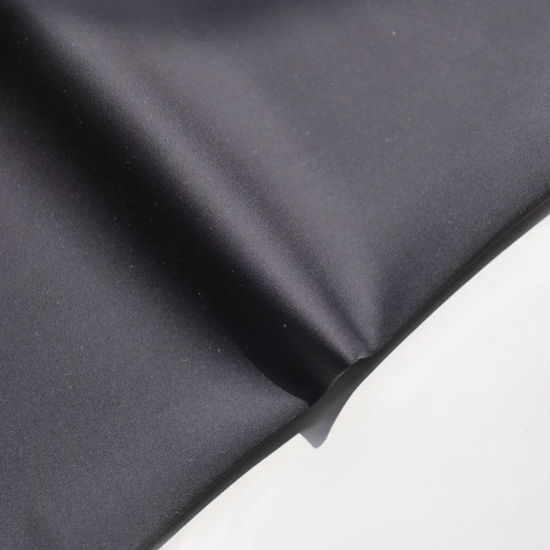 China Fabric for Pants,Jackets Scuba Knit Fabric Spandex Nylon Black color buy from China wholesaler bulk order at wholesale price free worldwide shipping Alibaba