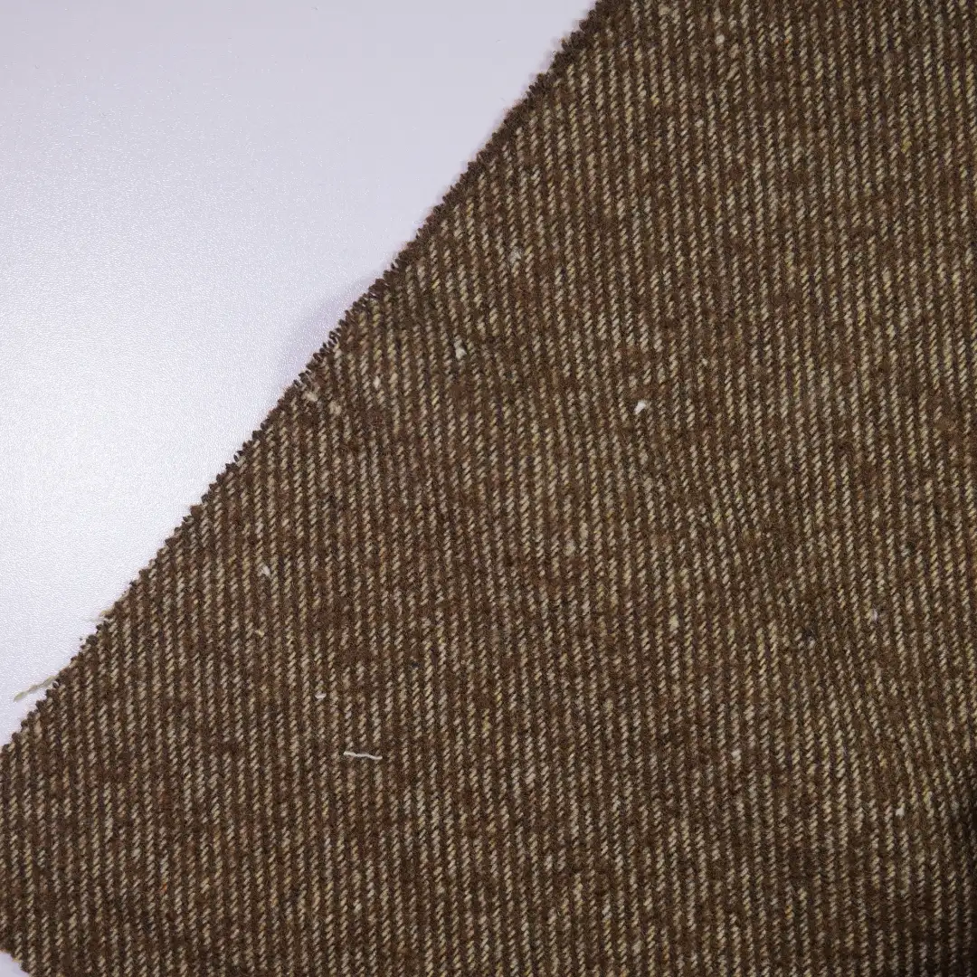 China Fabric for Skirt,Overcoat,Suit Chanel-Style Fabric Woolen Wool Chemical Fiber Brown color buy from China wholesaler bulk order at wholesale price free worldwide shipping Alibaba