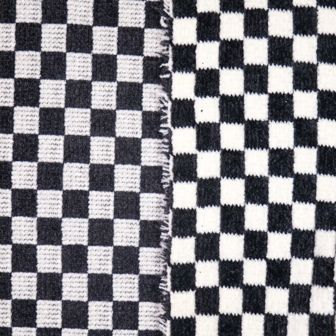 China Fabric for Jackets,Suit Double Cloth/Layer Fabric Knit Fabric Polyester Black color buy from China wholesaler bulk order at wholesale price free worldwide shipping Alibaba