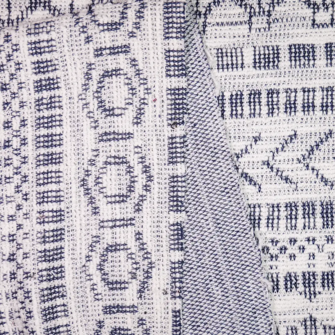 China Fabric for Open Cardigan ,Full-Zipper Cardigan ,Skirt  Jacquard Knit Fabric Cotton Polyester white color buy from China wholesaler bulk order at wholesale price free worldwide shipping Alibaba