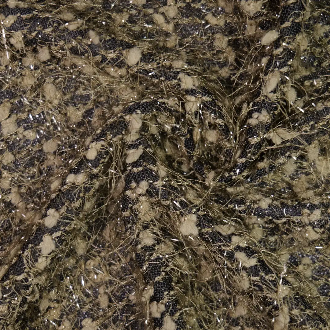 China Fabric for Open Cardigan  Jacquard Knit Fabric Polyester Nylon DarkSlateGray color buy from China wholesaler bulk order at wholesale price free worldwide shipping Alibaba