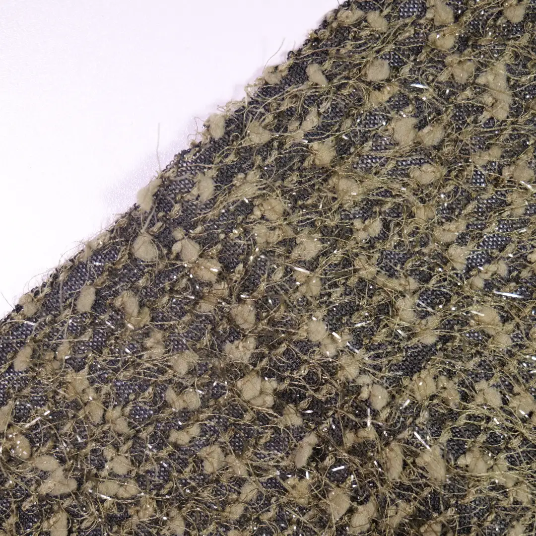 China Fabric for Open Cardigan  Jacquard Knit Fabric Polyester Nylon DarkSlateGray color buy from China wholesaler bulk order at wholesale price free worldwide shipping Alibaba