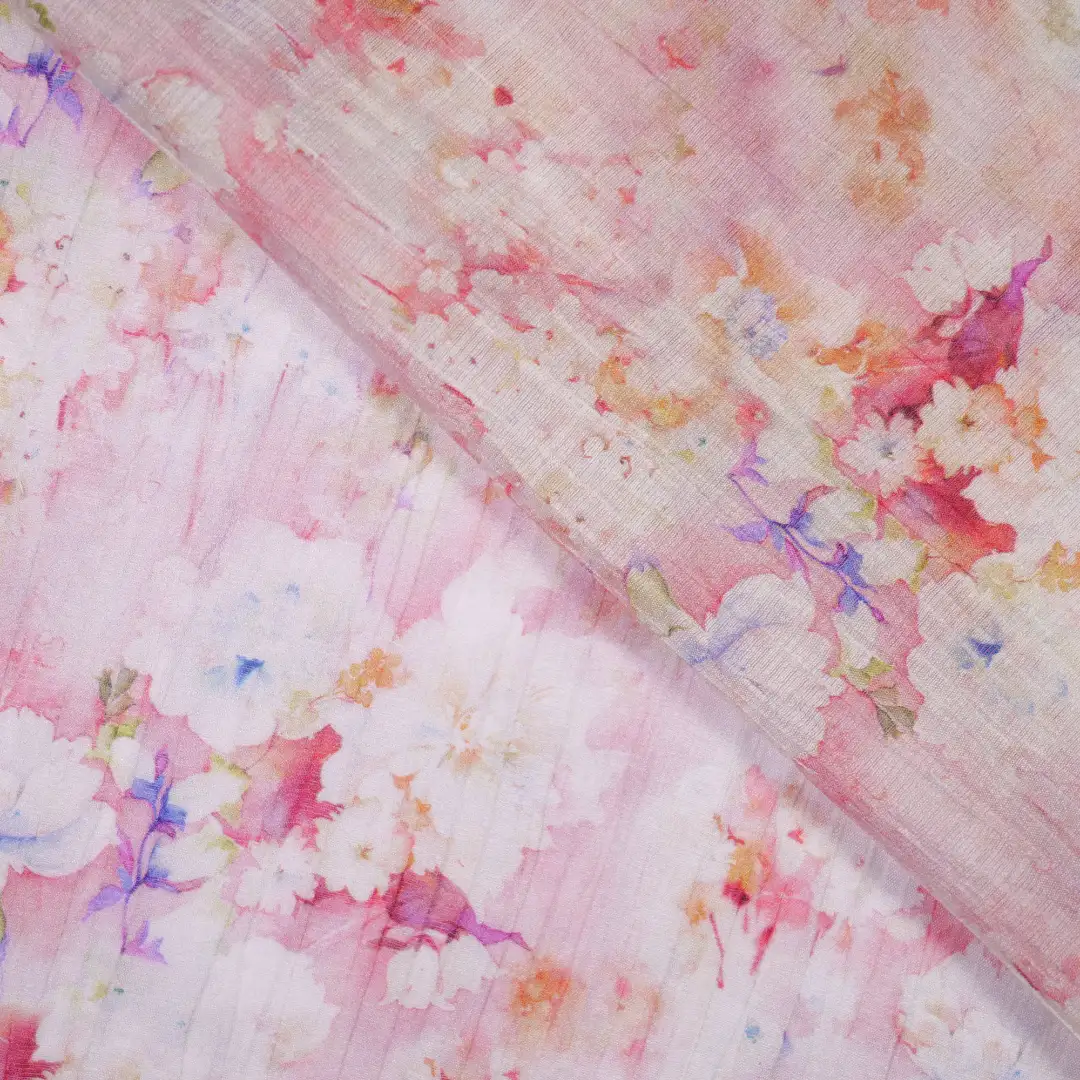 China Fabric for Shirt,Skirt,Dresses (Pullover)  Rayon Crepe Natural Woven Fabric Nylon Rayon Pink color buy from China wholesaler bulk order at wholesale price free worldwide shipping Alibaba