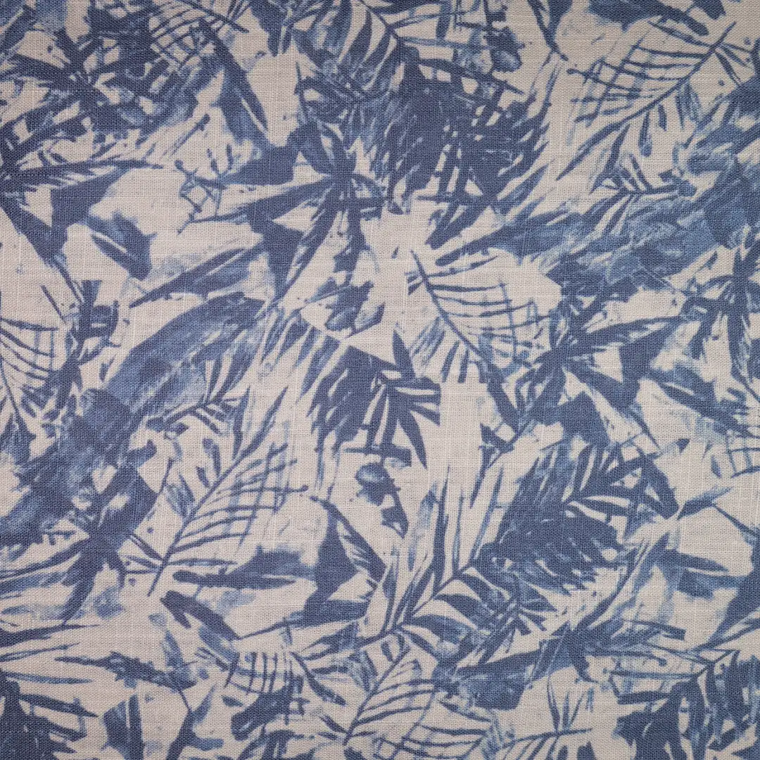 China Fabric for Blouse,Dresses (Pullover) ,Skirt  Linen/Rayon Plain Natural Woven Fabric Rayon Flax Blue color buy from China wholesaler bulk order at wholesale price free worldwide shipping Alibaba