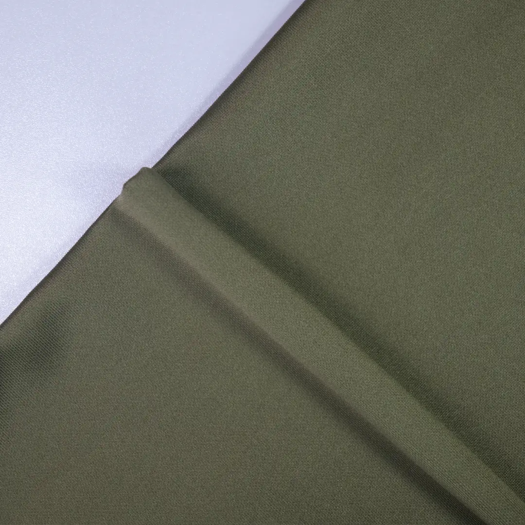 China Fabric for Jackets,Sweatshirt,Tracksuits Scuba Knit Fabric Polyester Cotton Spandex ‌Olive color buy from China wholesaler bulk order at wholesale price free worldwide shipping Alibaba