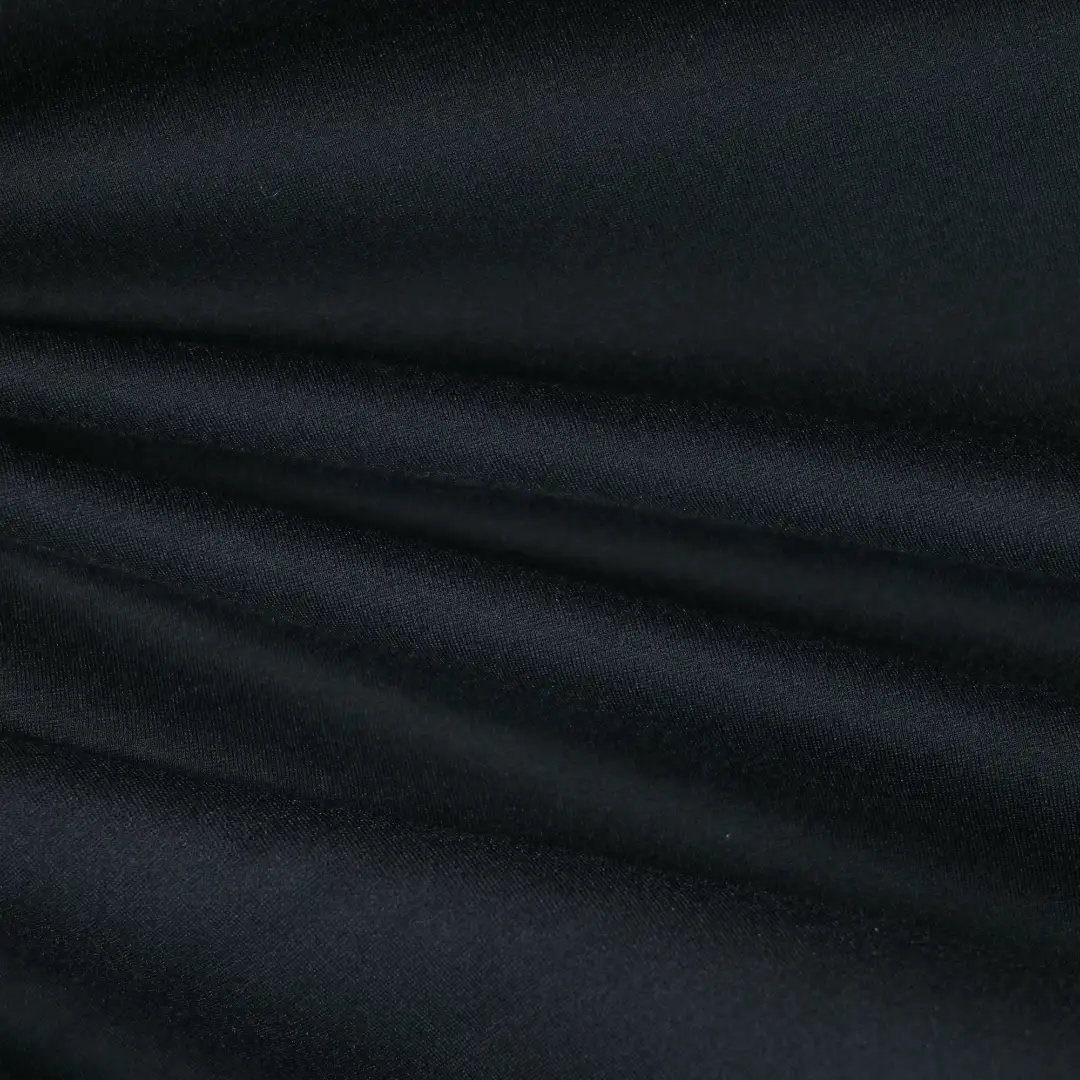 China Fabric for Hoodie  ,Sweatshirt,Over Shirt Scuba Knit Fabric Rayon Nylon Spandex Black color buy from China wholesaler bulk order at wholesale price free worldwide shipping Alibaba
