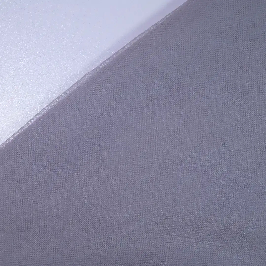 China Fabric for Skirt,Interlining Mesh Knit Fabric Polyester Gray color buy from China wholesaler bulk order at wholesale price free worldwide shipping Alibaba