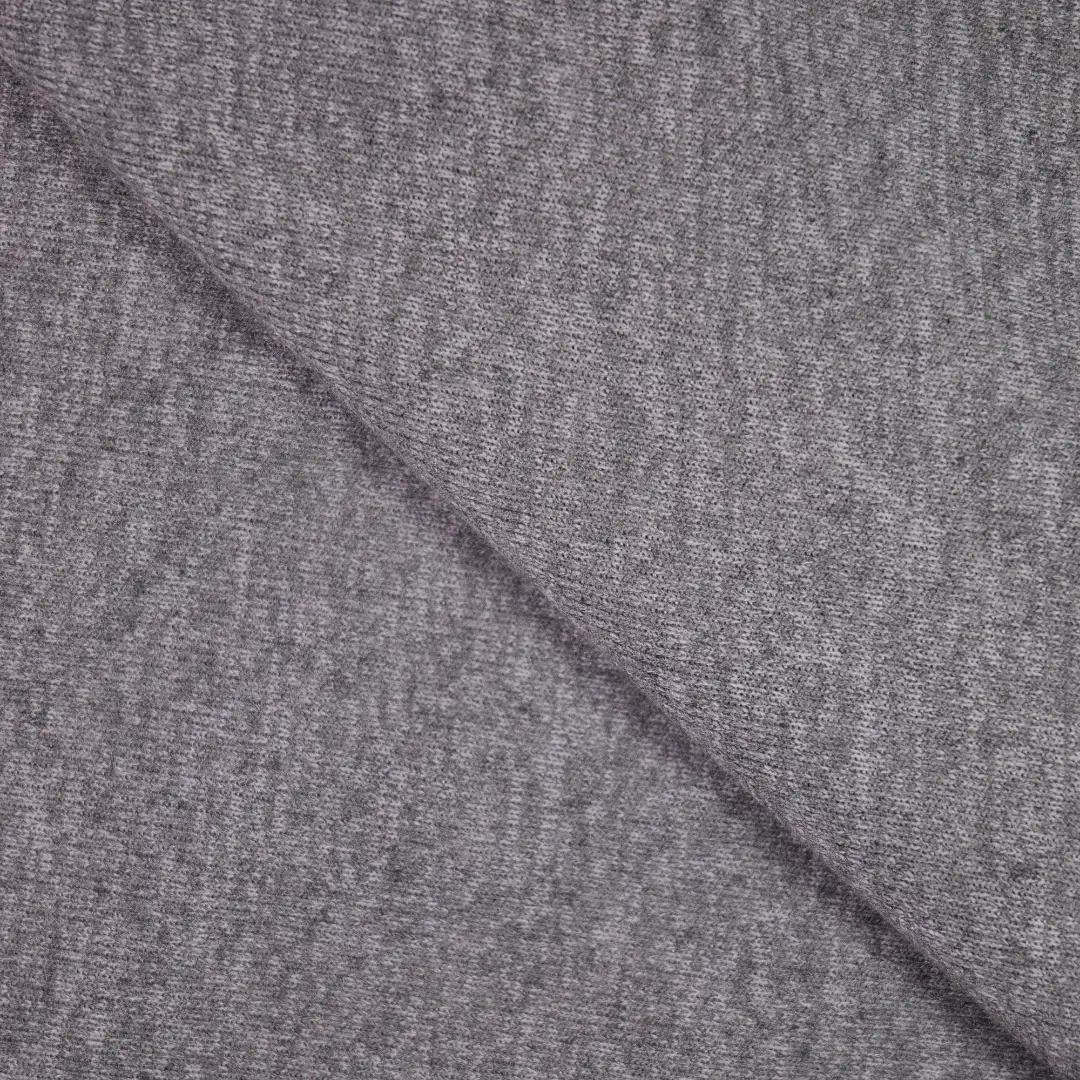 China Fabric for Full-Zipper Cardigan ,Knitted Jacket ,Knitted Trousers  Rib Knit Fabric Polyester Rayon Spandex Gray color buy from China wholesaler bulk order at wholesale price free worldwide shipping Alibaba