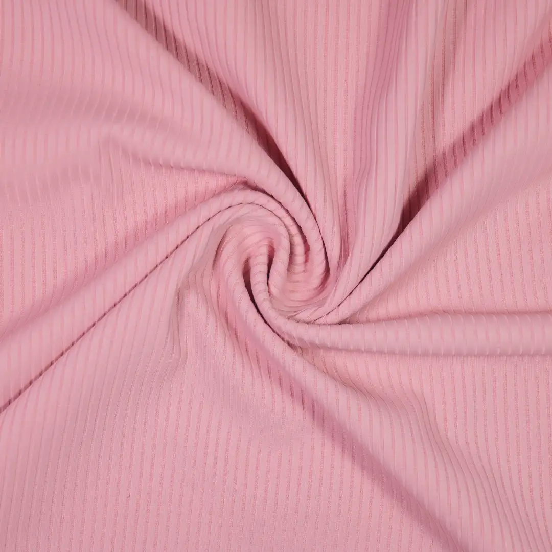 China Fabric for T-shirt ,Polo T-shirt ,Yoga Pants,Sports Bras Four-way Stretch (Bi-Stretch) Knit Fabric Polyester Spandex Pink color buy from China wholesaler bulk order at wholesale price free worldwide shipping Alibaba