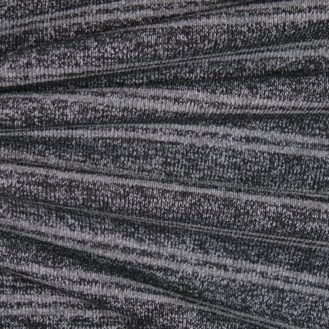 China Fabric for Knitted Jacket ,Round Neck Pullover ,Crop Top Pullover ,Knitted Trousers  Rib Knit Fabric Polyester Rayon Spandex Gray color buy from China wholesaler bulk order at wholesale price free worldwide shipping Alibaba