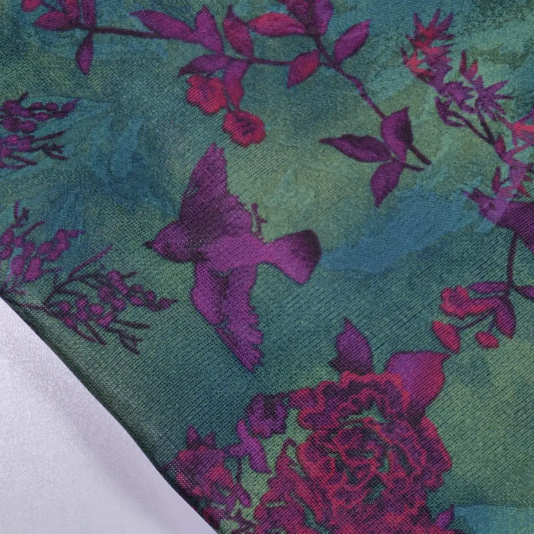 China Fabric for Shirt,Blouse,Crop Top,Asymmetrical Strap Top ,Sleeveless Sundress,Ruffle Shirt Dress,Strap Midi Dress Chiffon Synthetic Woven Fabric Polyester Purple color buy from China wholesaler bulk order at wholesale price free worldwide shipping Alibaba