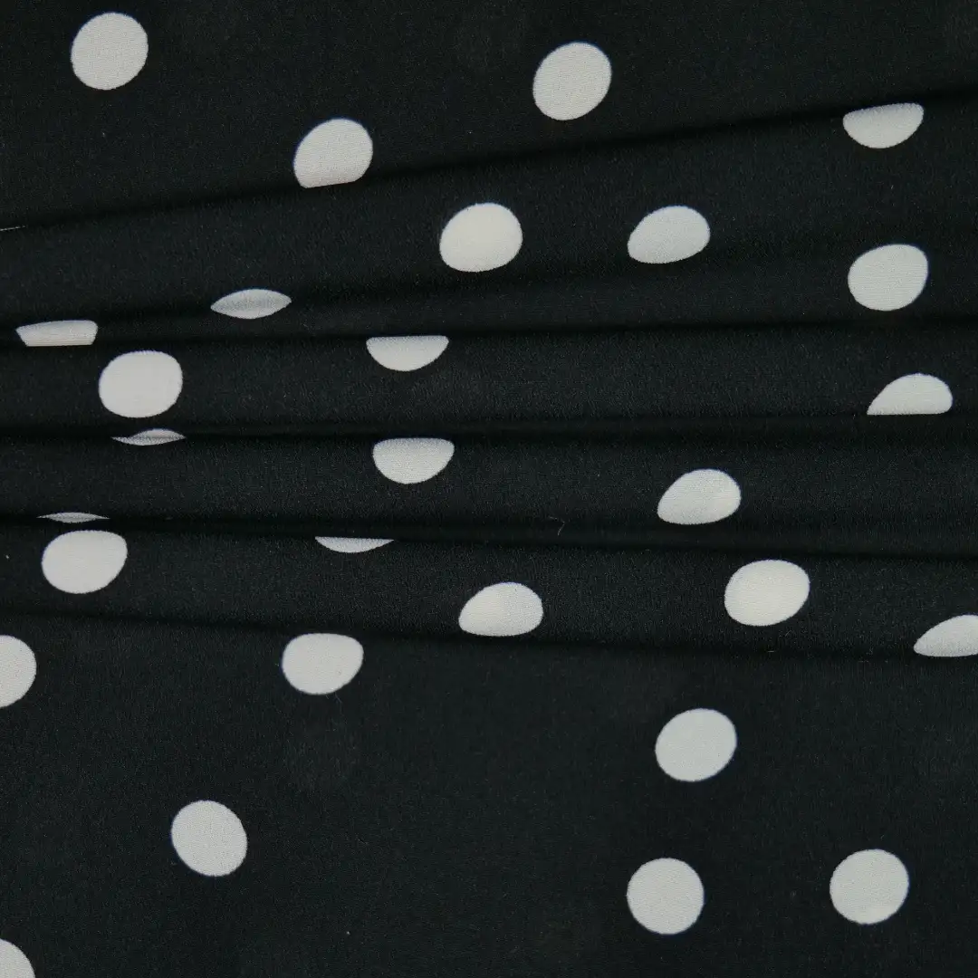 China Fabric for Pleated Midi Skirt,Kids Ruffle-Sleeve Top,Sleeveless Sundress,Ruffle Shirt Dress,Strap Midi Dress Chiffon Synthetic Woven Fabric Polyester Black color buy from China wholesaler bulk order at wholesale price free worldwide shipping Alibaba