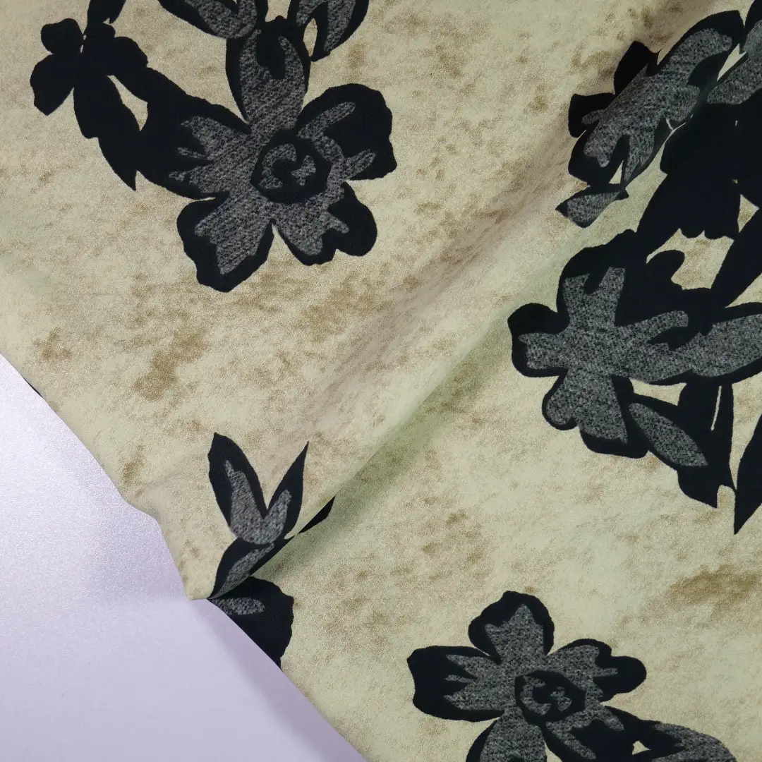 China Fabric for Skirt,Ruffle Tight Dress ,Tier Midi Shirt Dress,Pocket Sleeveless Wrap Dress,Sleeveless Corset Midi Dress Chiffon Synthetic Woven Fabric Polyester Pale Khaki color buy from China wholesaler bulk order at wholesale price free worldwide shipping Alibaba