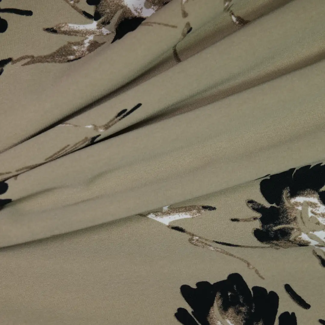 China Fabric for Pleated Midi Skirt,Strap Midi Dress,Wide Leg Capri Pants,Button Half-Placket Long Sleeve Shirt Poplin Synthetic Woven Fabric Polyester Khaki color buy from China wholesaler bulk order at wholesale price free worldwide shipping Alibaba