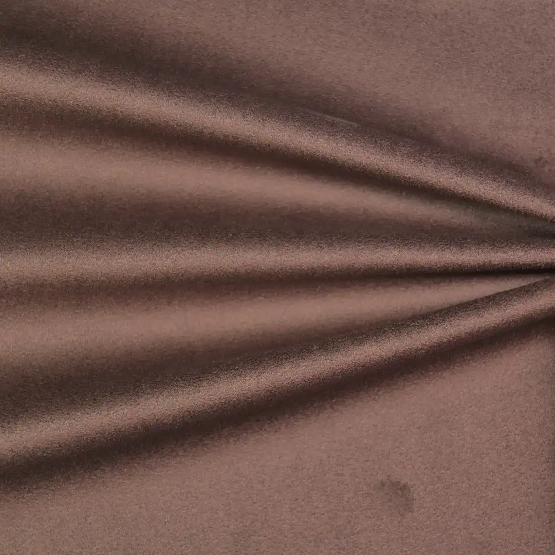 China Fabric for Pants,Jackets,Skirt,Suit Weft Suede Knit Fabric Polyester brown color buy from China wholesaler bulk order at wholesale price free worldwide shipping Alibaba