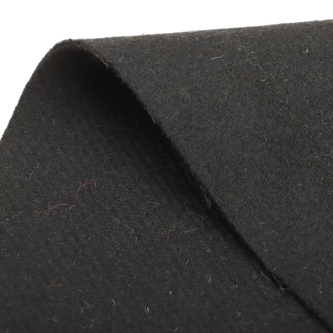 China Fabric for Overcoat,Suit,Skirt ,Waist coat Melton Woolen Polyester Wool Other black color buy from China wholesaler bulk order at wholesale price free worldwide shipping Alibaba