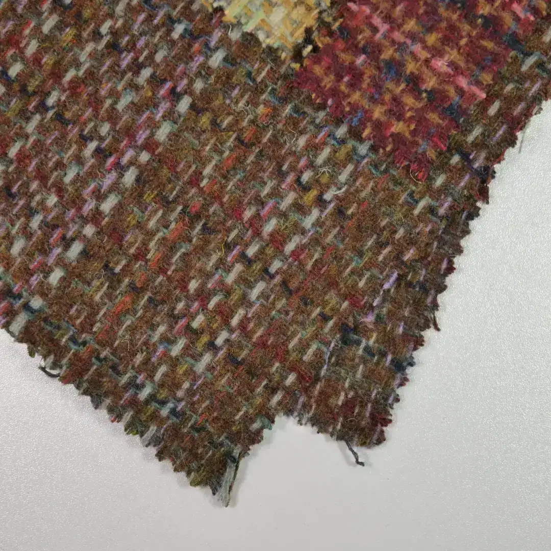 China Fabric for Overcoat Woolen Tweed Woolen Polyester Wool yarn-dyed color buy from China wholesaler bulk order at wholesale price free worldwide shipping Alibaba
