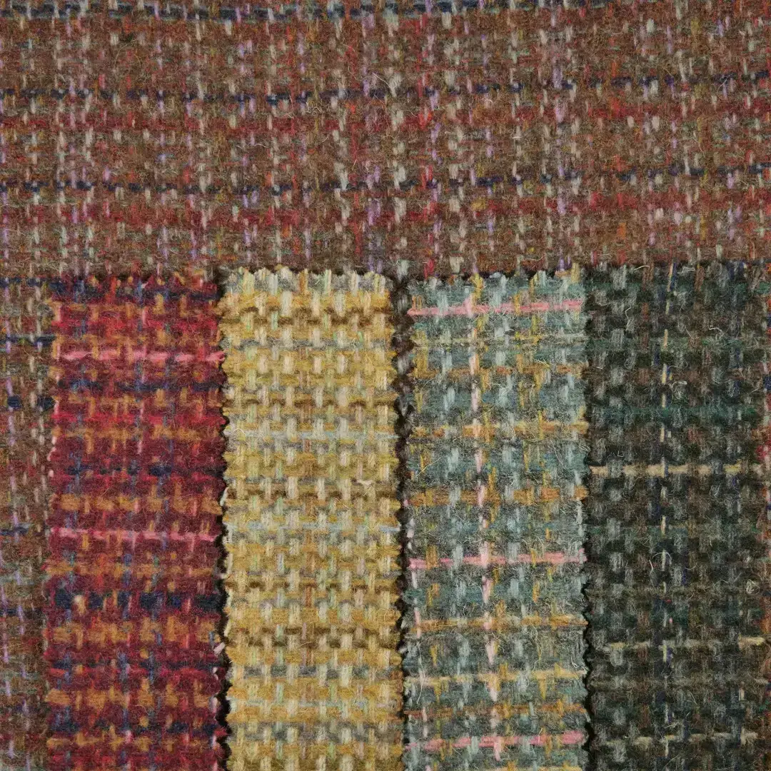 China Fabric for Overcoat Woolen Tweed Woolen Polyester Wool yarn-dyed color buy from China wholesaler bulk order at wholesale price free worldwide shipping Alibaba