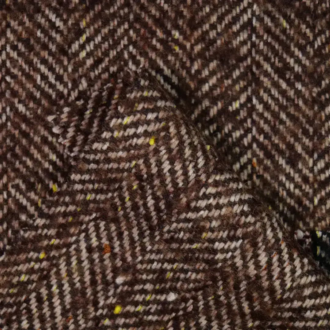 China Fabric for Jackets,Overcoat Woolen Herringbone Woolen Chemical Fiber Wool brown color buy from China wholesaler bulk order at wholesale price free worldwide shipping Alibaba