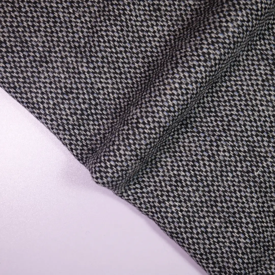China Fabric for Suit Trouser,Blazer,Suit Chanel-Style Fabric Woolen Wool Polyester Chemical Fiber Black color buy from China wholesaler bulk order at wholesale price free worldwide shipping Alibaba