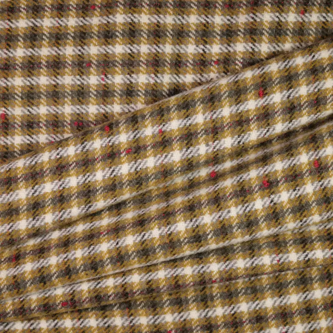 China Fabric for Suit,Uniform,Skirt  Chanel-Style Fabric Woolen Polyester Wool Chemical Fiber Yellow color buy from China wholesaler bulk order at wholesale price free worldwide shipping Alibaba