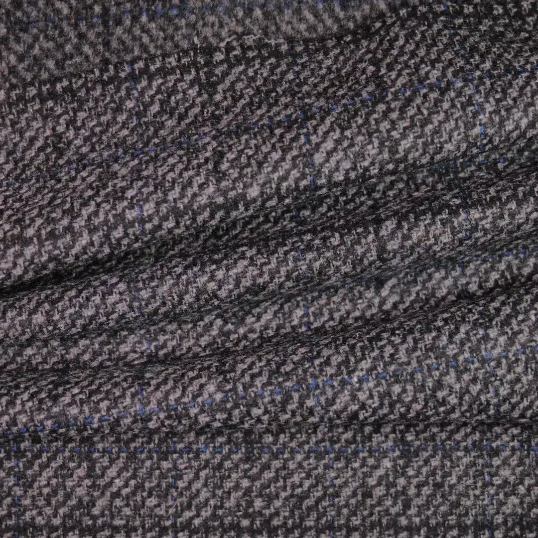 China Fabric for Suit Trouser,Blazer,Suit Chanel-Style Fabric Woolen Wool Polyester Chemical Fiber Black color buy from China wholesaler bulk order at wholesale price free worldwide shipping Alibaba