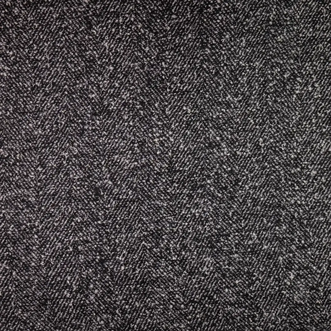 China Fabric for Overcoat,Suit,Uniform Chanel-Style Fabric Woolen Polyester Wool Chemical Fiber Black color buy from China wholesaler bulk order at wholesale price free worldwide shipping Alibaba