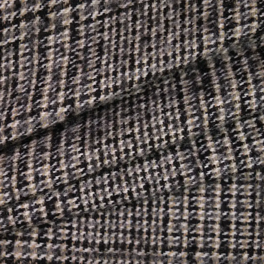 China Fabric for Pants,Suit Trouser,Blazer,Overcoat,Suit Chanel-Style Fabric Woolen Polyester Chemical Fiber Wool Camouflage grey color buy from China wholesaler bulk order at wholesale price free worldwide shipping Alibaba