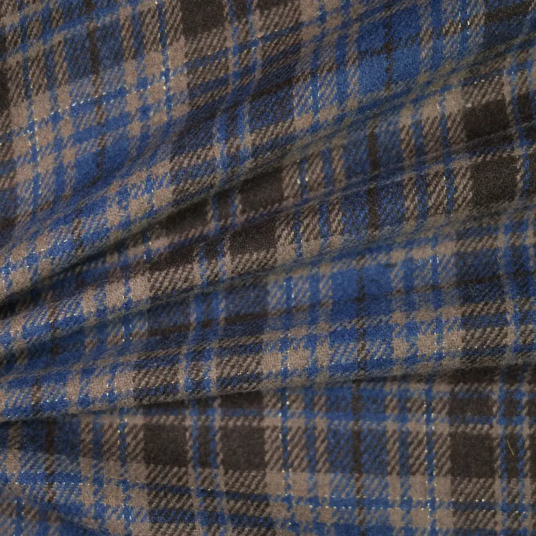 China Fabric for Jackets,Overcoat,Suit,Uniform Yarn Dyed Check Synthetic Woven Fabric Polyester navy color buy from China wholesaler bulk order at wholesale price free worldwide shipping Alibaba