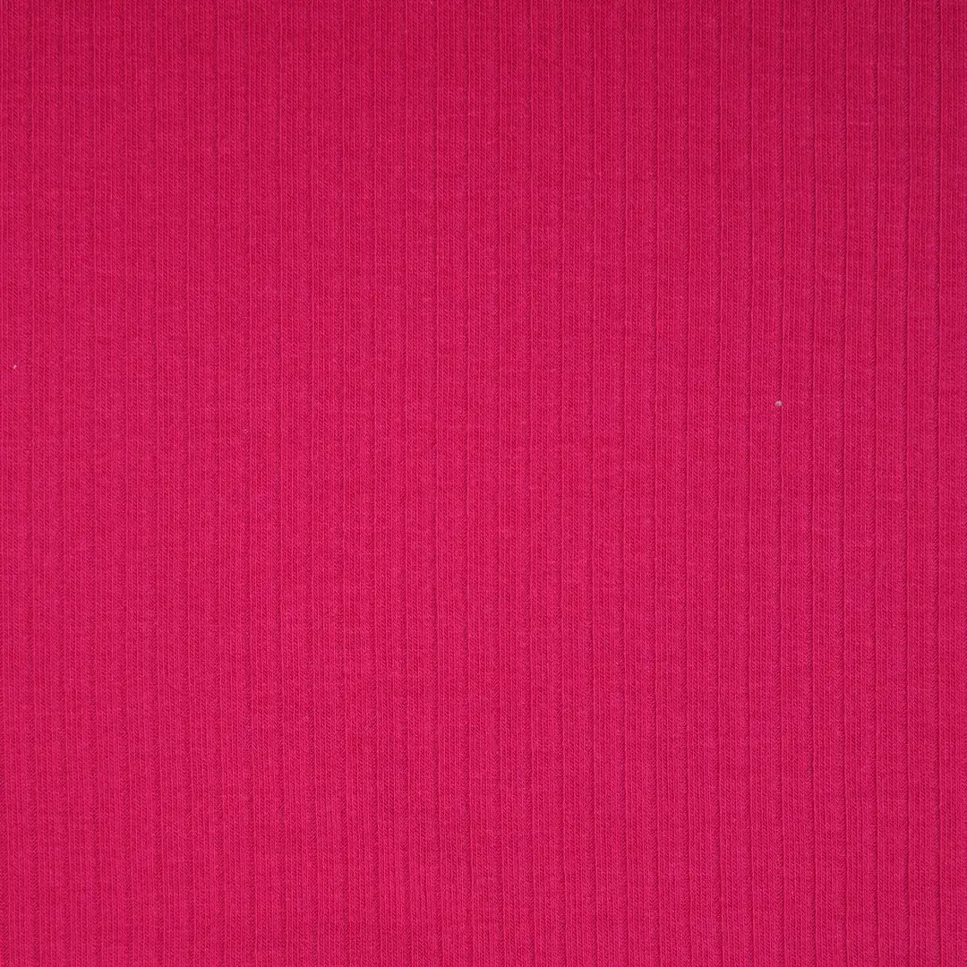 China Fabric for Full-Zipper Cardigan ,Half-Zipper Cardigan ,Loungewear Rib Knit Fabric Recycled Polyester Viscose Spandex rose-red color buy from China wholesaler bulk order at wholesale price free worldwide shipping Alibaba