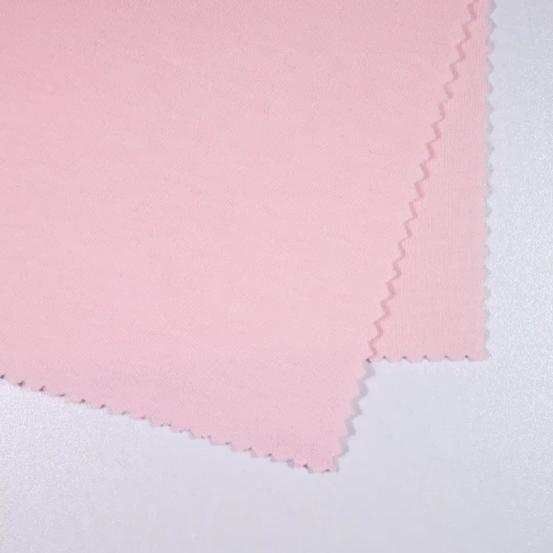 China Fabric for Jackets,Tracksuits Scuba Knit Fabric Polyester Cotton Spandex pink color buy from China wholesaler bulk order at wholesale price free worldwide shipping Alibaba