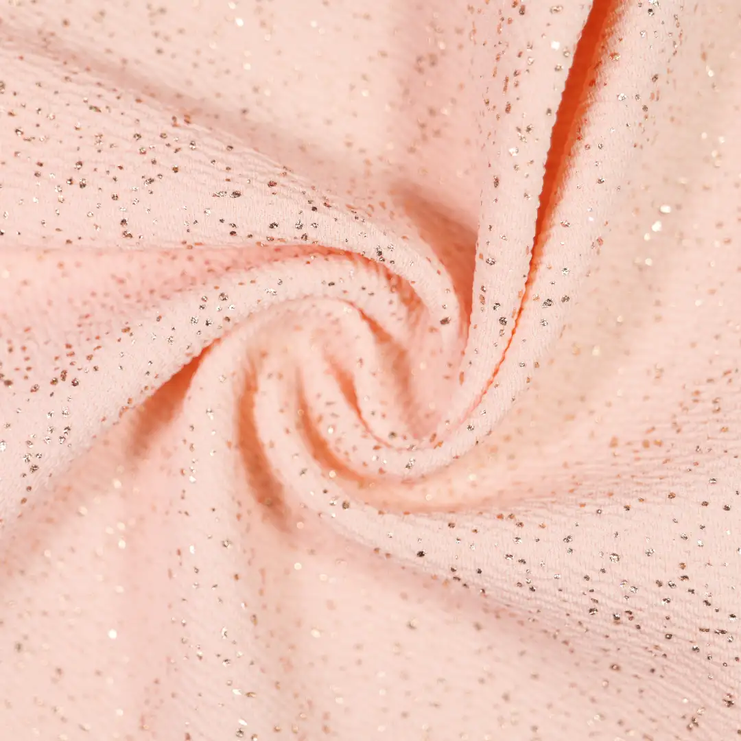 China Fabric for T-Shirt,Skirt,Strap Midi Dress Crepe Knit Fabric Polyester Spandex PINK color buy from China wholesaler bulk order at wholesale price free worldwide shipping Alibaba