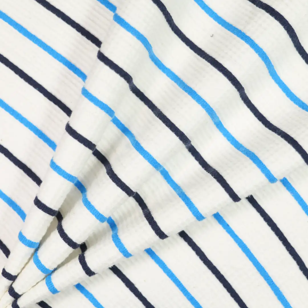 China Fabric for T-Shirt,Shorts,Long Sleeve Base Layer Top Rib Knit Fabric Cotton Polyester Spandex white color buy from China wholesaler bulk order at wholesale price free worldwide shipping Alibaba