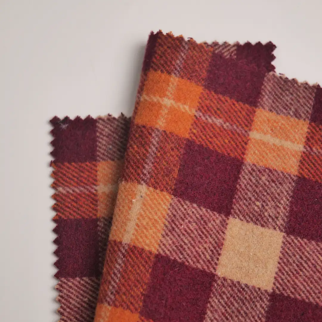 China Fabric for Overcoat Woolen Tweed Woolen Chemical Fiber yarn-dyed color buy from China wholesaler bulk order at wholesale price free worldwide shipping Alibaba