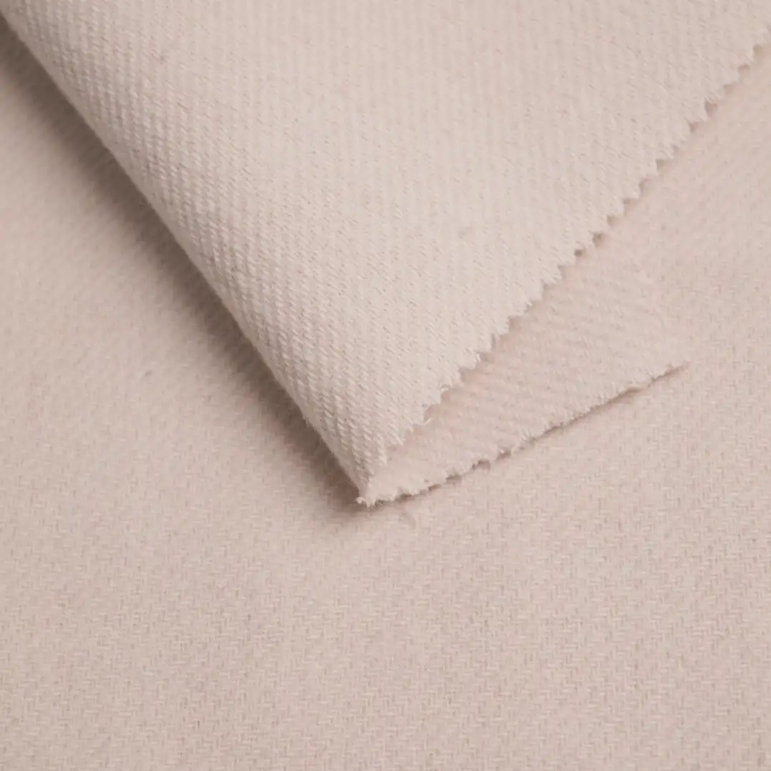 China Fabric for Trench Coat,Overcoat Woolen Herringbone Woolen Polyester Wool Acrylic Chemical Fiber Milky white color buy from China wholesaler bulk order at wholesale price free worldwide shipping Alibaba