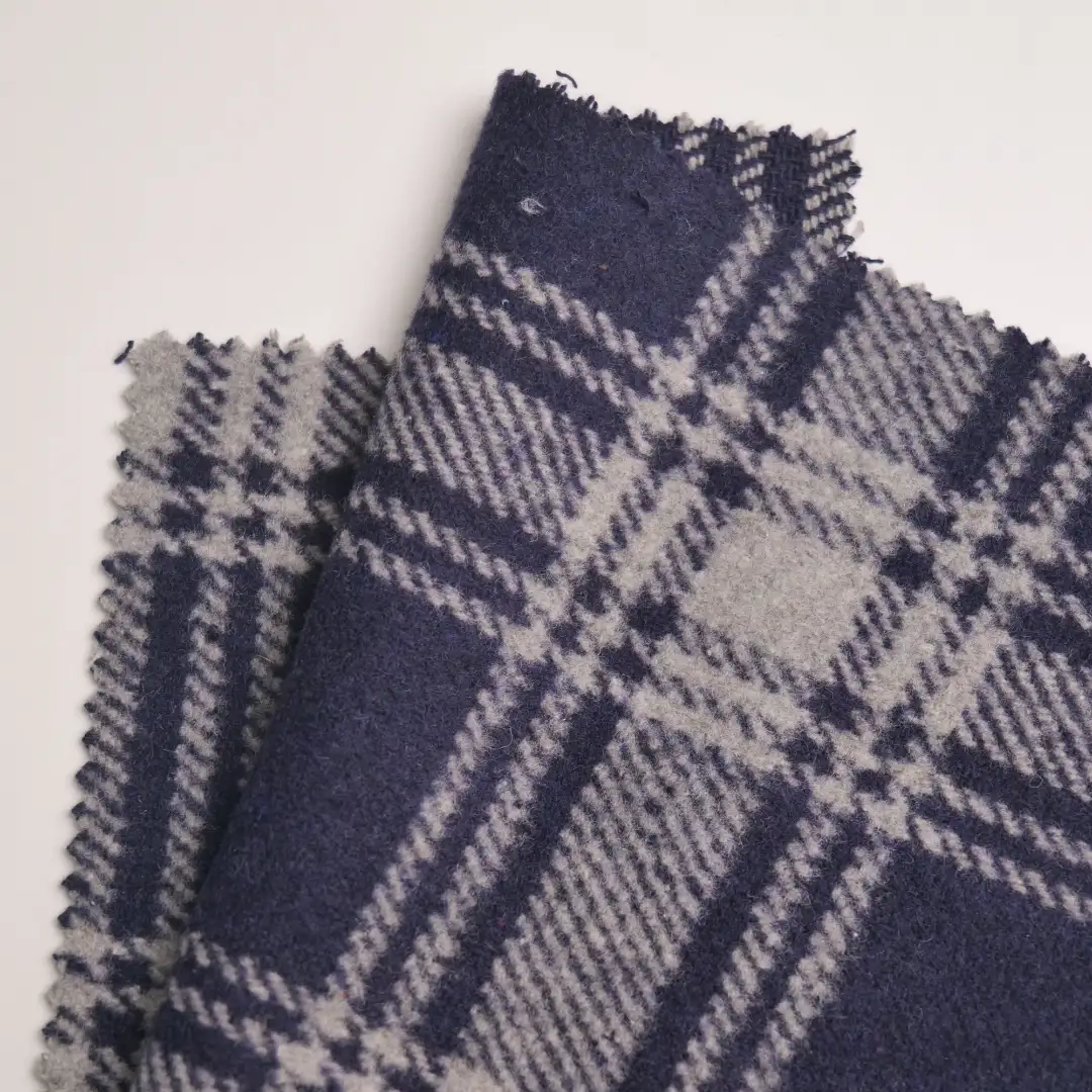 China Fabric for Overcoat Woolen Tweed Woolen Chemical Fiber yarn-dyed color buy from China wholesaler bulk order at wholesale price free worldwide shipping Alibaba