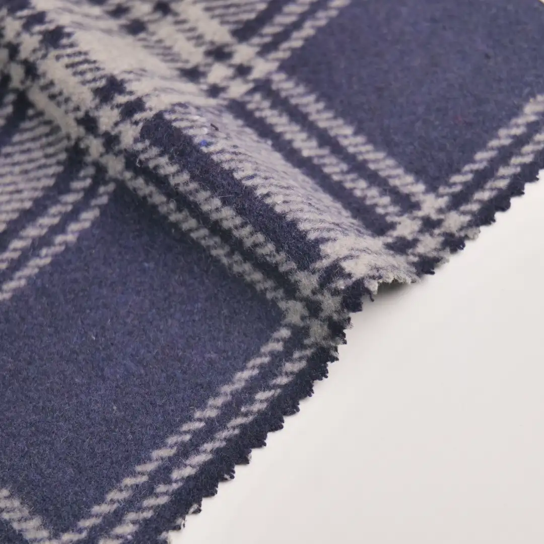 China Fabric for Overcoat Woolen Tweed Woolen Chemical Fiber yarn-dyed color buy from China wholesaler bulk order at wholesale price free worldwide shipping Alibaba