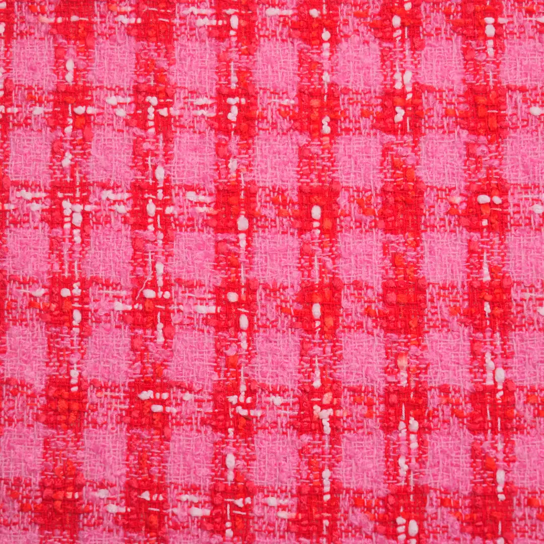 China Fabric for Overcoat Chanel-Style Fabric Woolen Polyester RED color buy from China wholesaler bulk order at wholesale price free worldwide shipping Alibaba