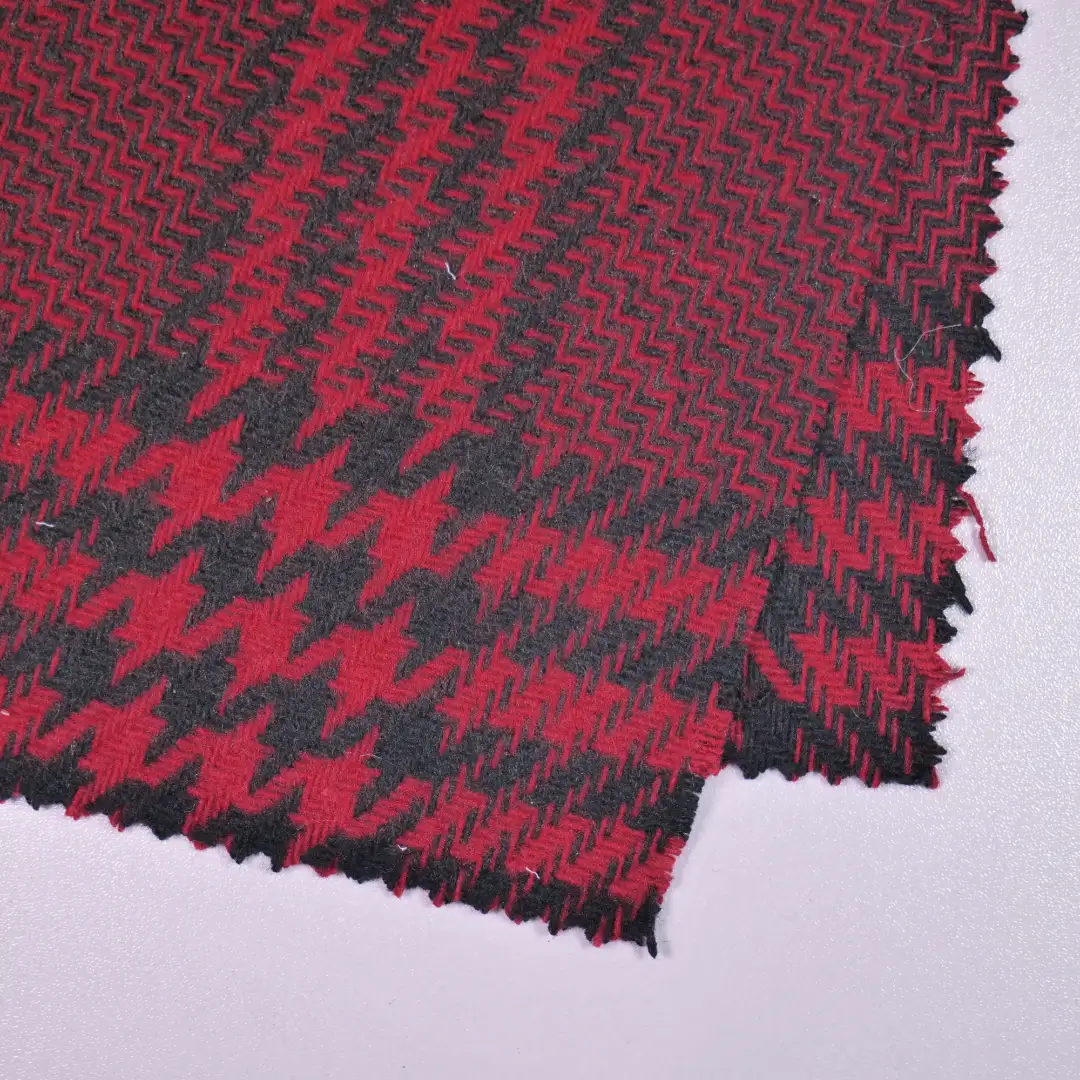 China Fabric for Trench Coat,Overcoat Woolen Tweed Woolen Polyester Acrylic Chemical Fiber RED color buy from China wholesaler bulk order at wholesale price free worldwide shipping Alibaba