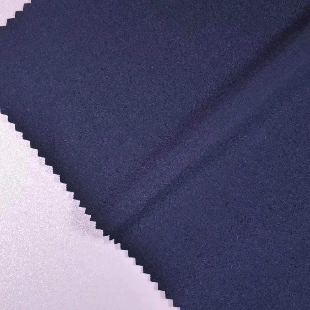 China Fabric for Suit Trouser,Uniform,Over Shirt Polyester Mountaineering Fabric Synthetic Woven Fabric Nylon Spandex Dark blue color buy from China wholesaler bulk order at wholesale price free worldwide shipping Alibaba